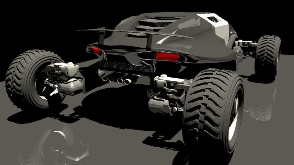 Car 4x4 3D model_7