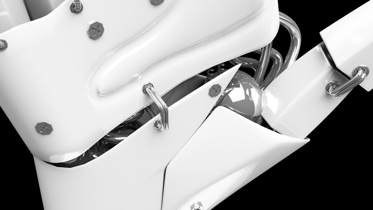 Robot Hand 3D model_1