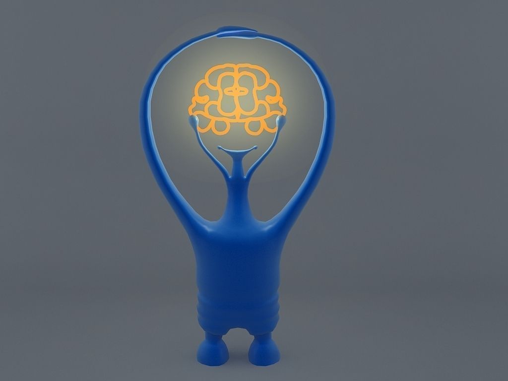 Power of Mind Creative  3D print model_2