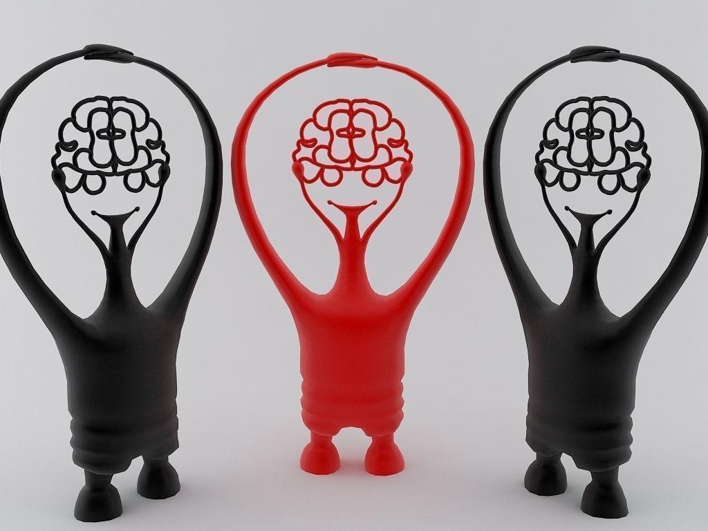 Power of Mind Creative  3D print model_4