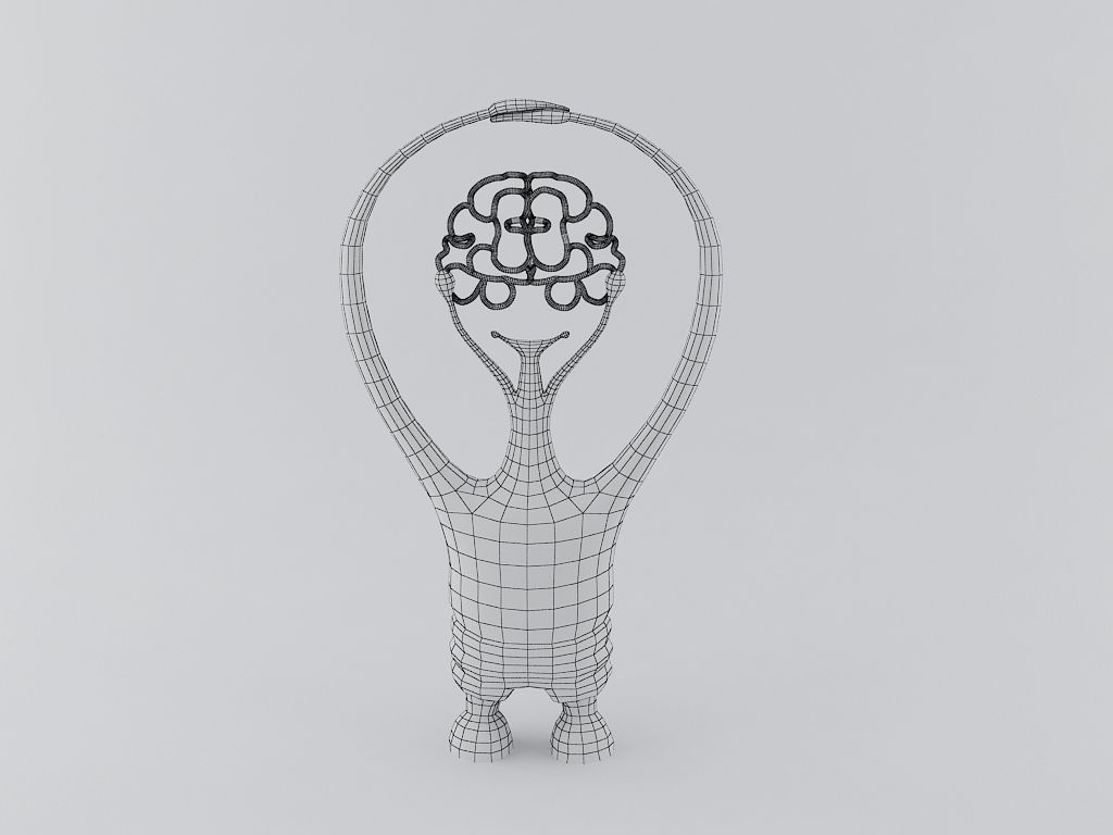 Power of Mind Creative  3D print model_5