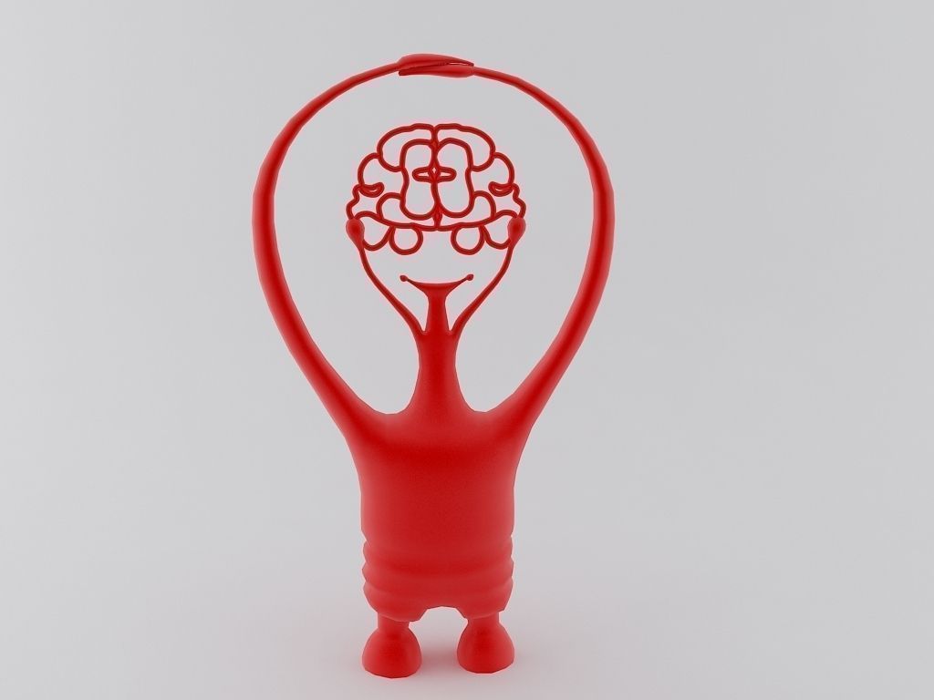 Power of Mind Creative  3D print model_1