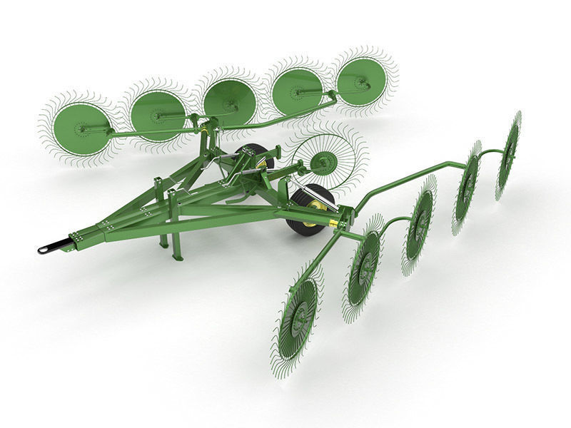 DOSCH 3D Agriculture Vehicles V2 3D model_14