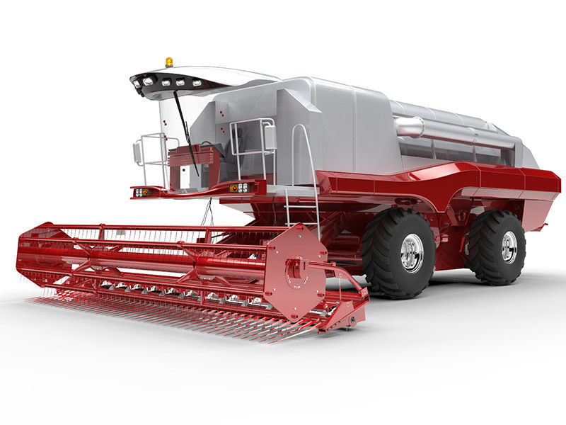 DOSCH 3D Agriculture Vehicles V2 3D model_2