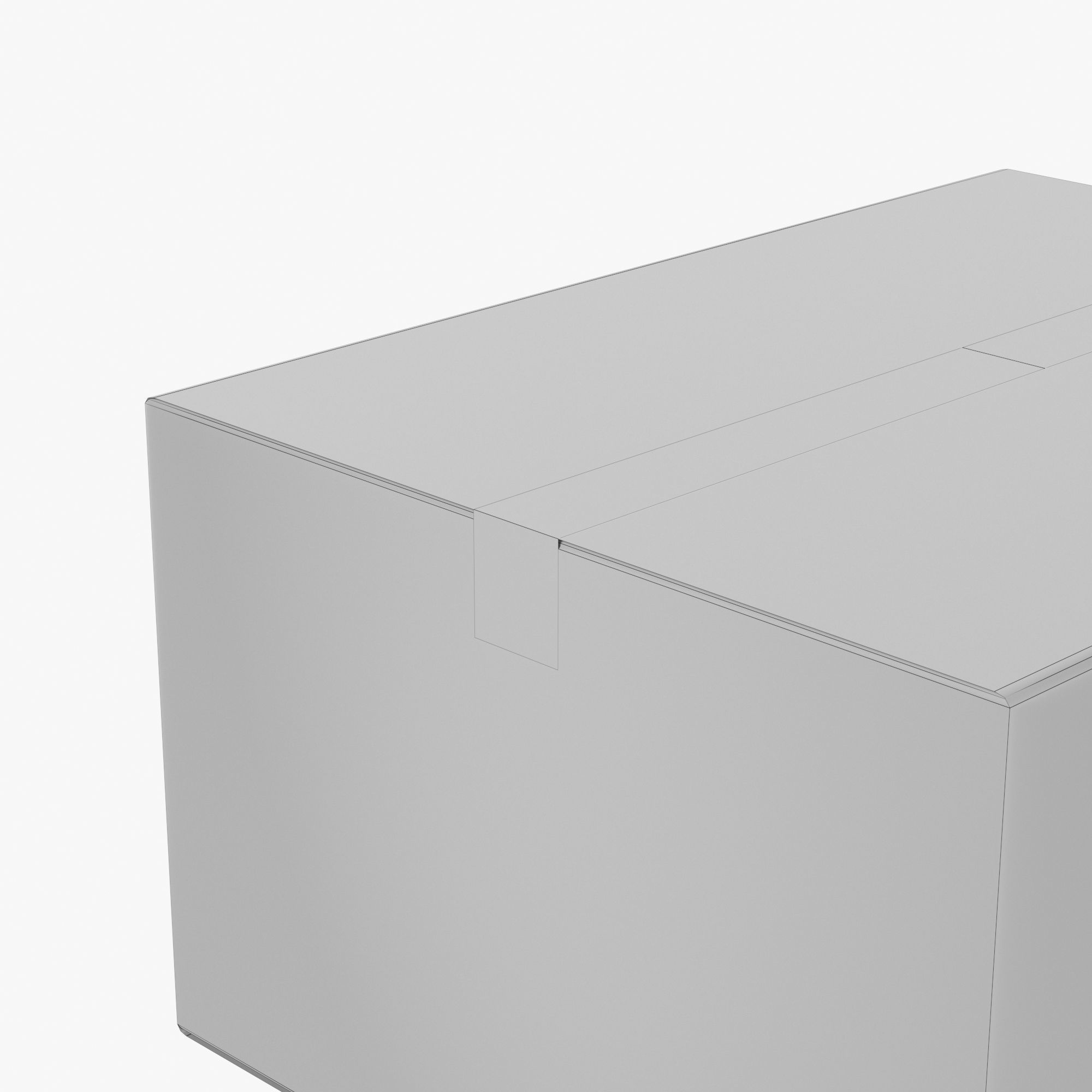 Pallet with cardboard boxes Low-poly 3D model_15