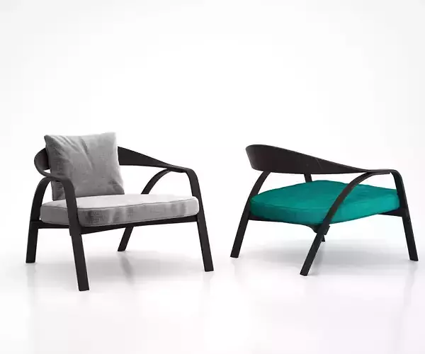 Grillo Armchair by True Design 3D model