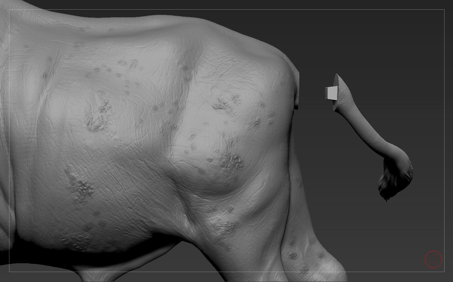 Buffalo For Printing sculpture 3D print model_9