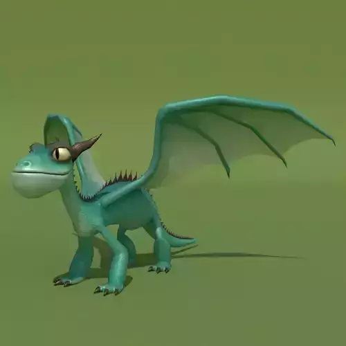 LowPoly Dragon Panteleimon