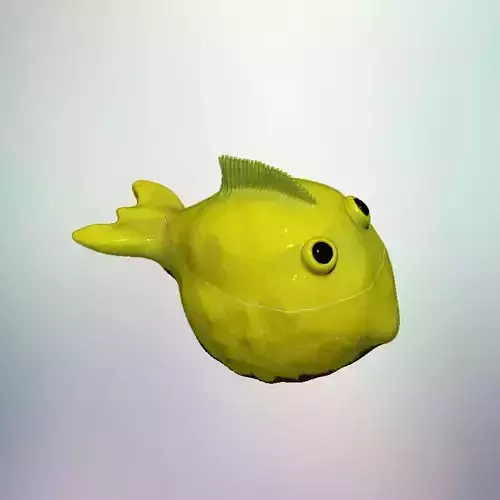 Lemon fish  3D print model