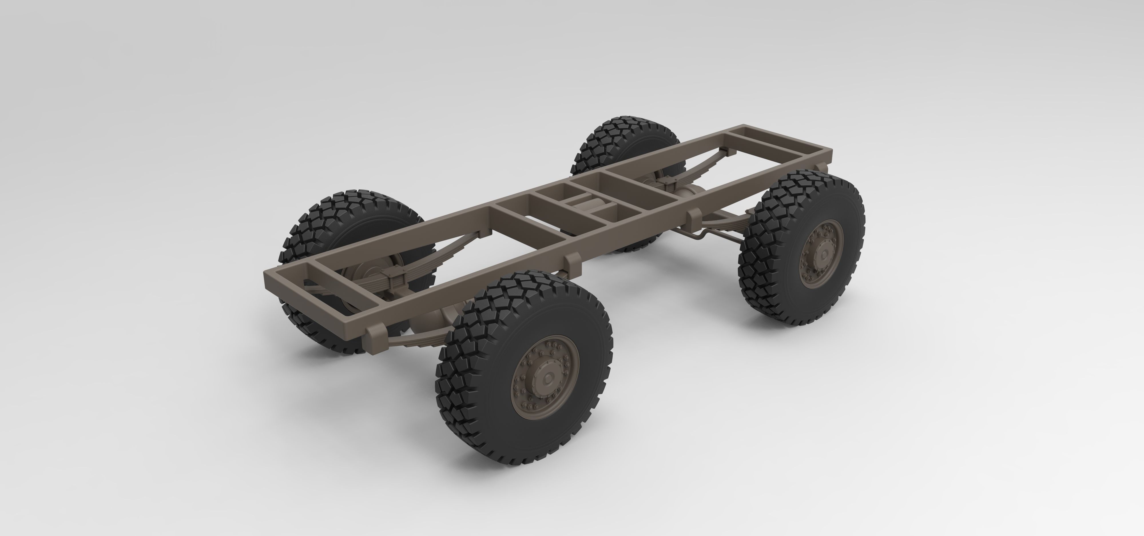 Chassis 4x4 3D model_9