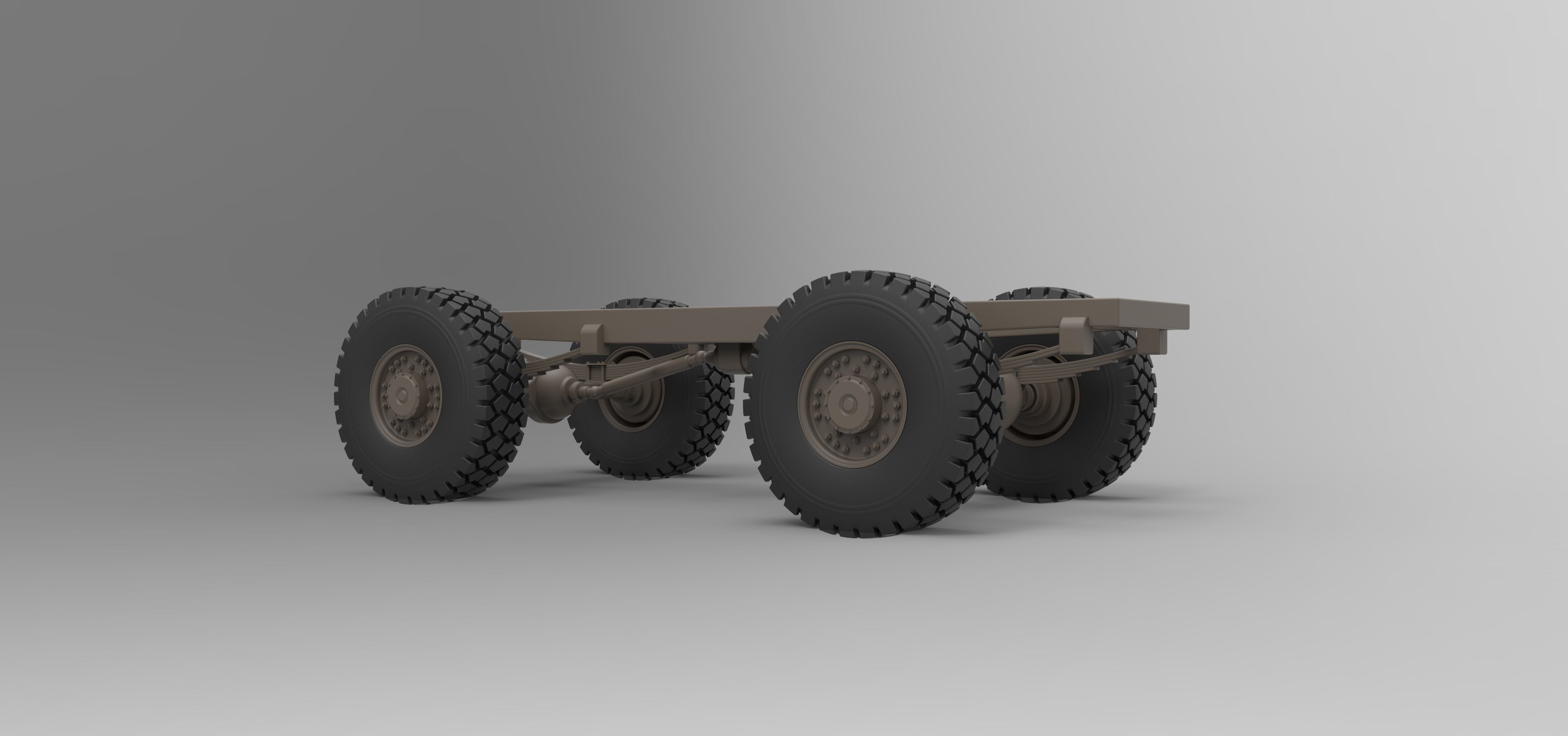 Chassis 4x4 3D model_1