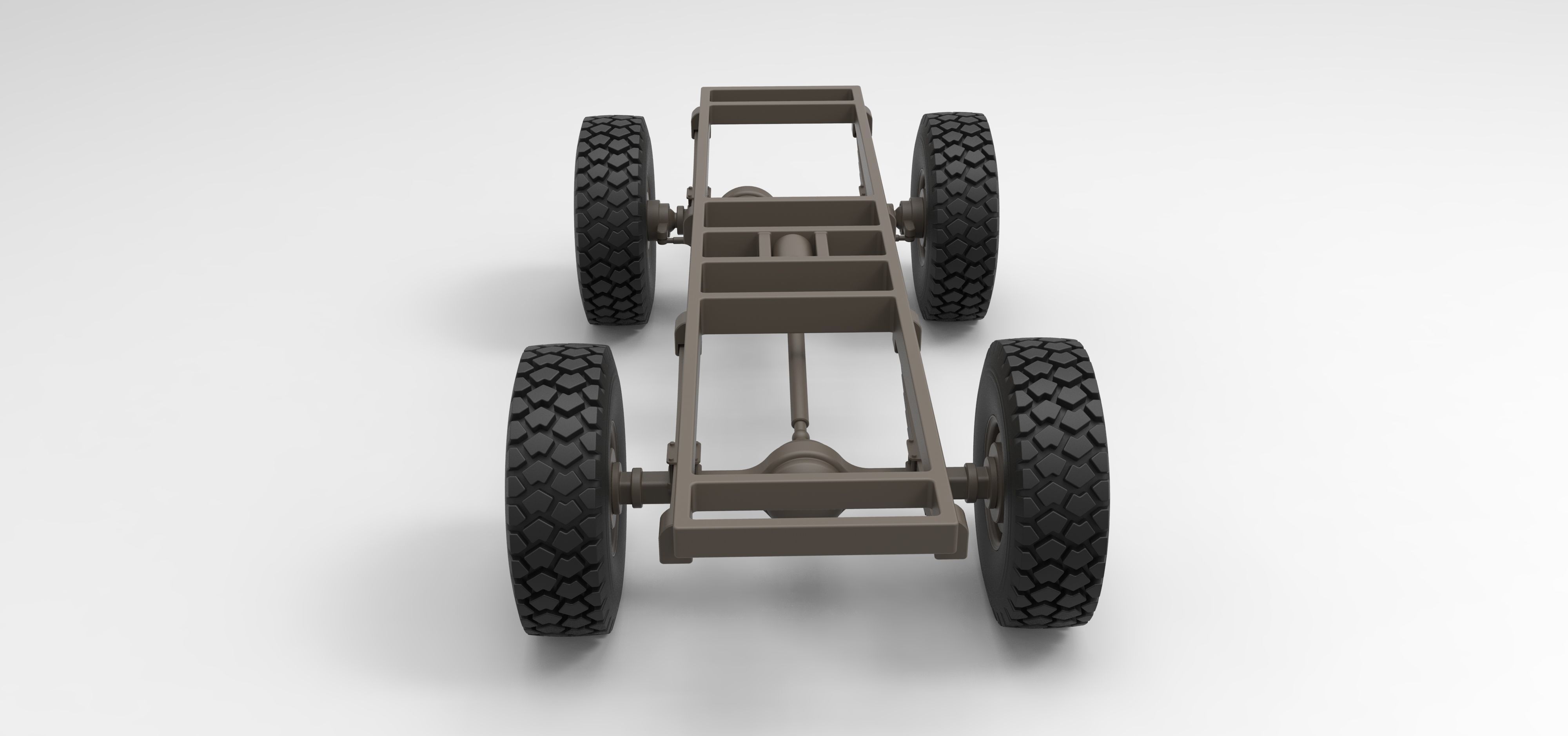 Chassis 4x4 3D model_13