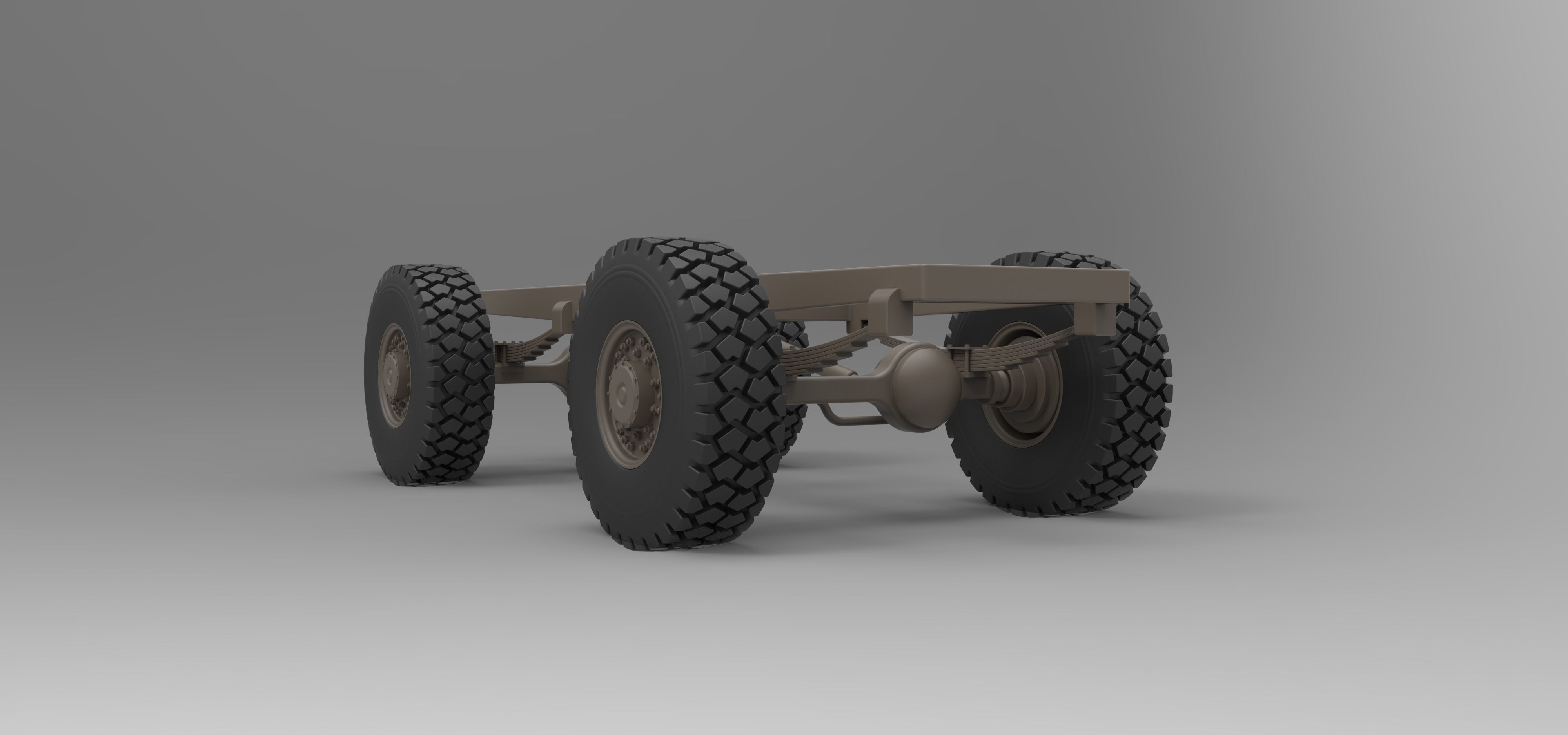 Chassis 4x4 3D model_3