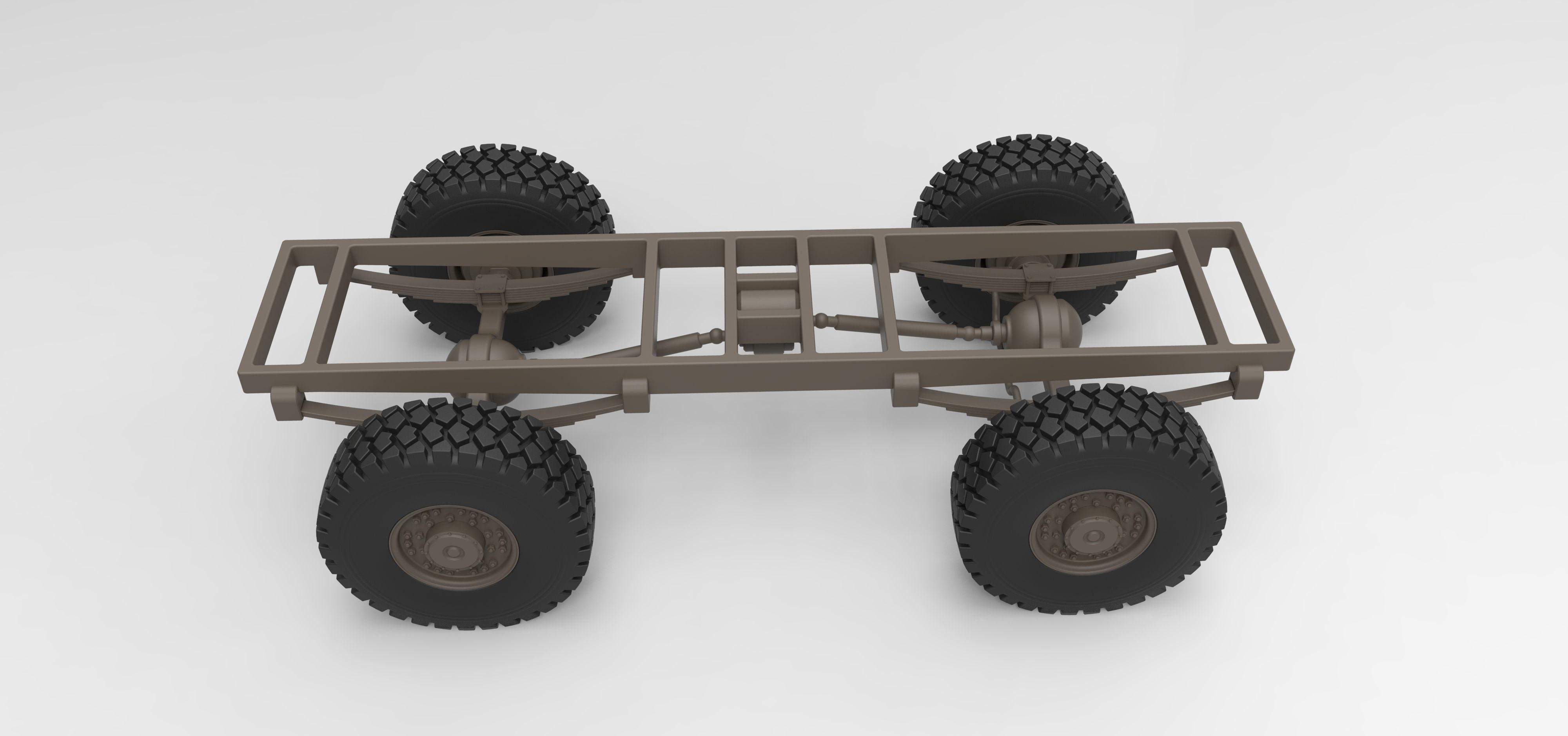 Chassis 4x4 3D model_7