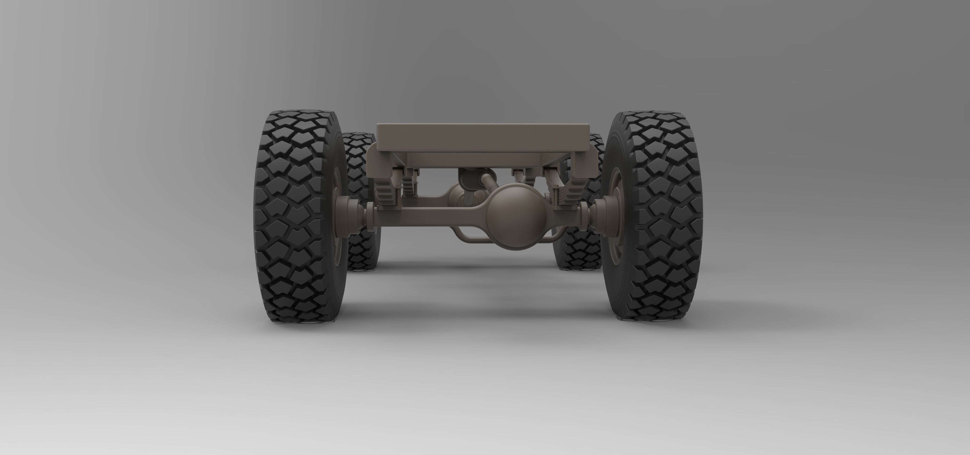 Chassis 4x4 3D model_5