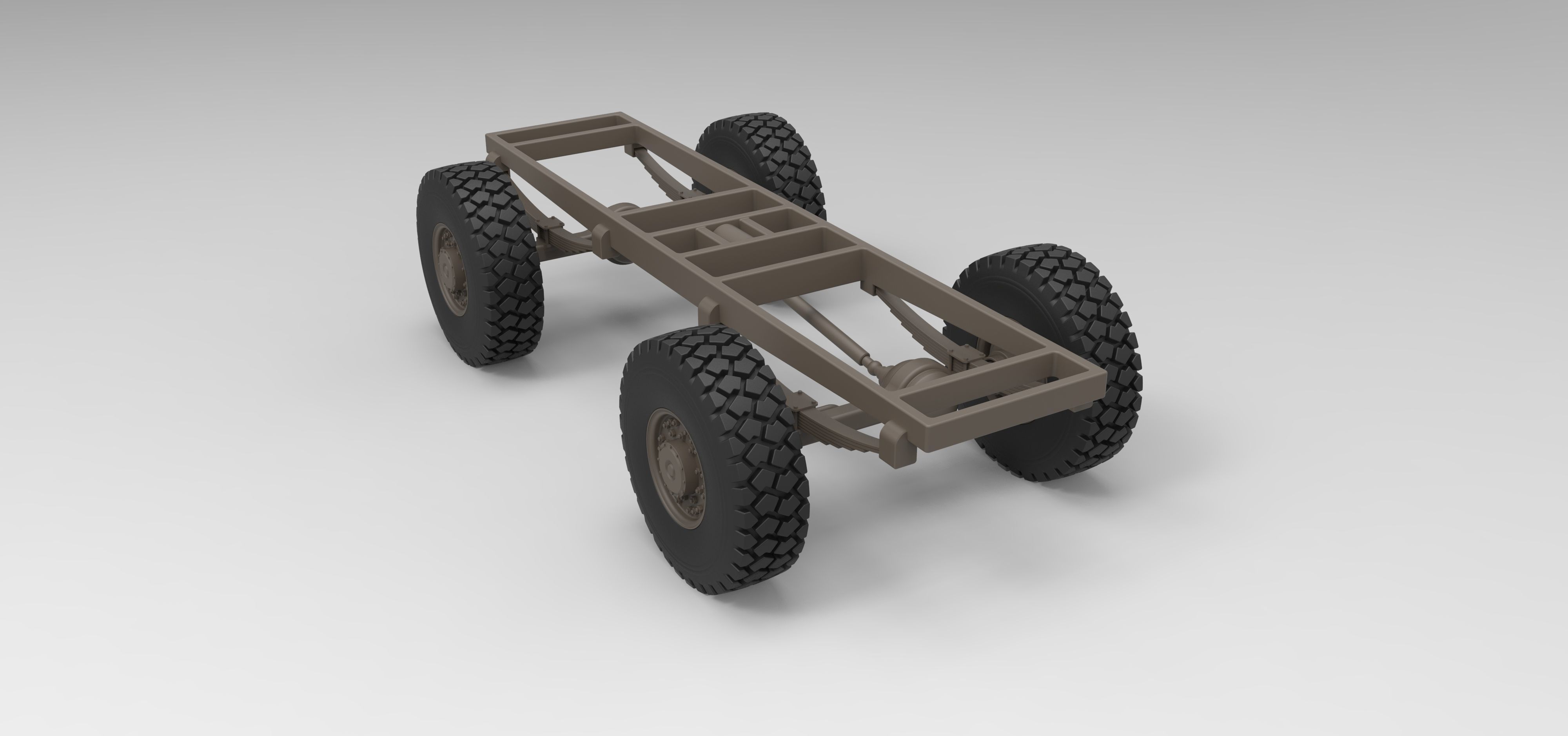 Chassis 4x4 3D model_2