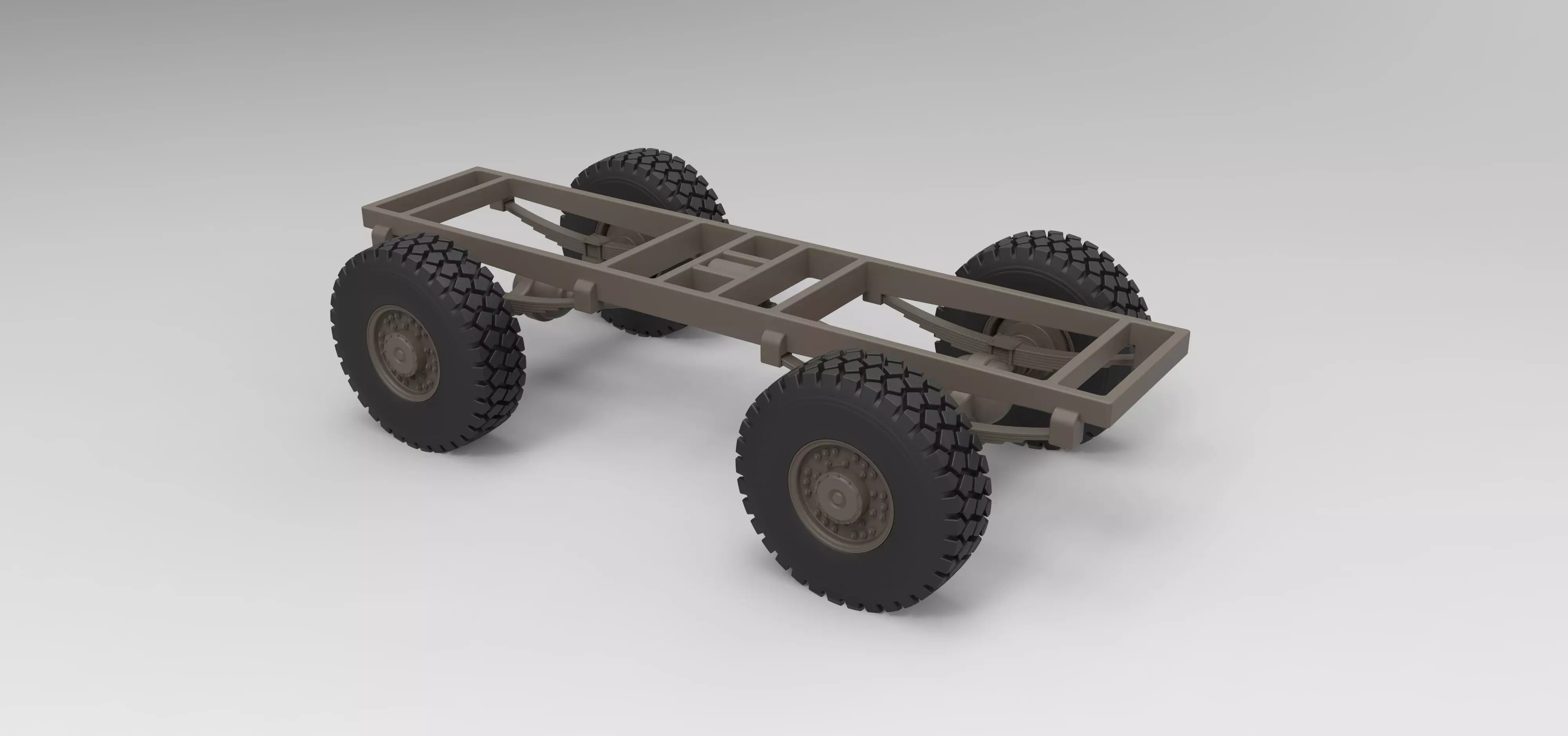Chassis 4x4 3D model_0