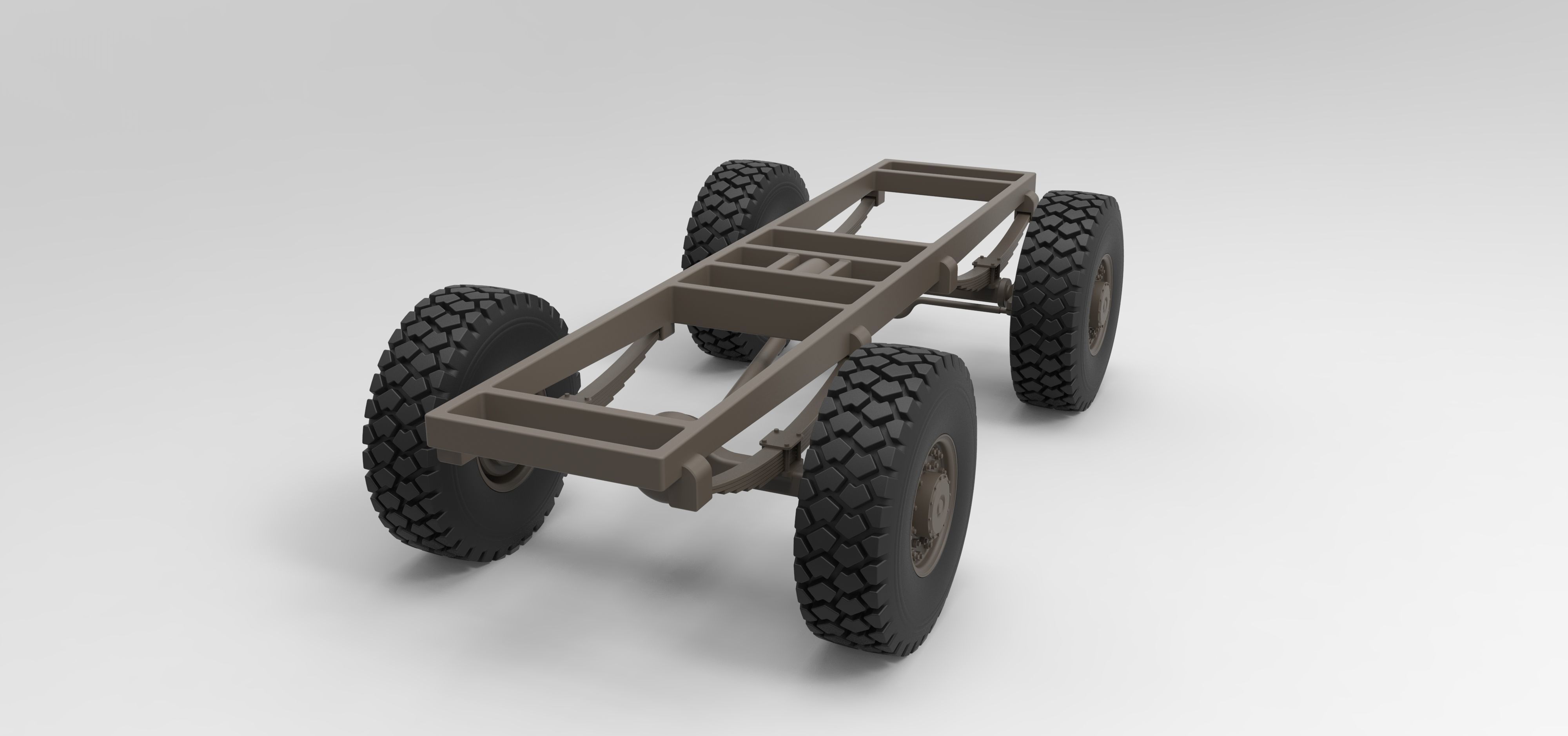 Chassis 4x4 3D model_11