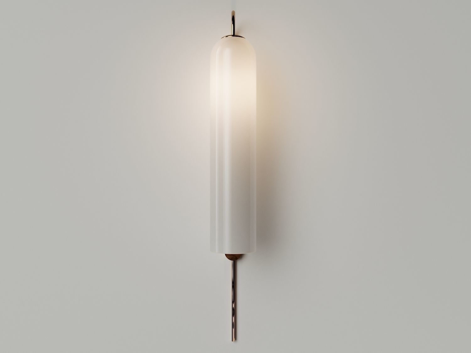 Wall Lamp Milky 3D model_1