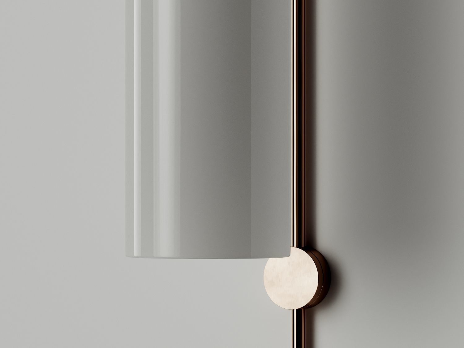 Wall Lamp Milky 3D model_6