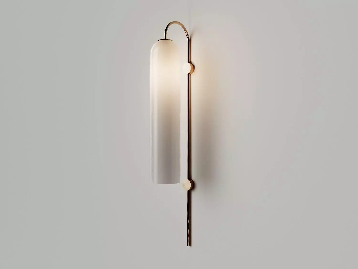 Wall Lamp Milky 3D model_0
