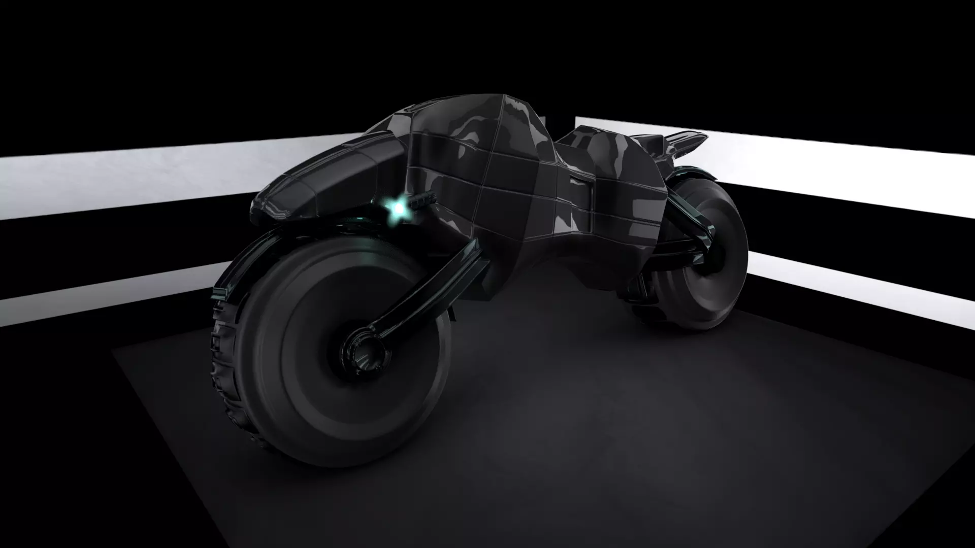Panther X Scifi 3D Concept Bike 3D model