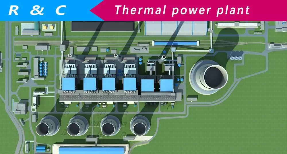 power plant 3D model_0