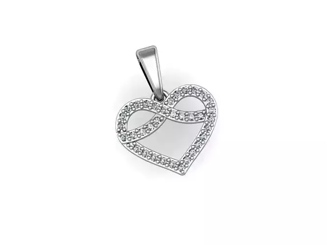 Pendant heart set 