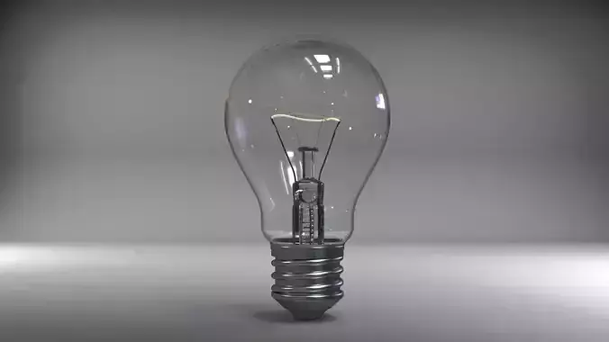Realistic Bulb CGI Model 