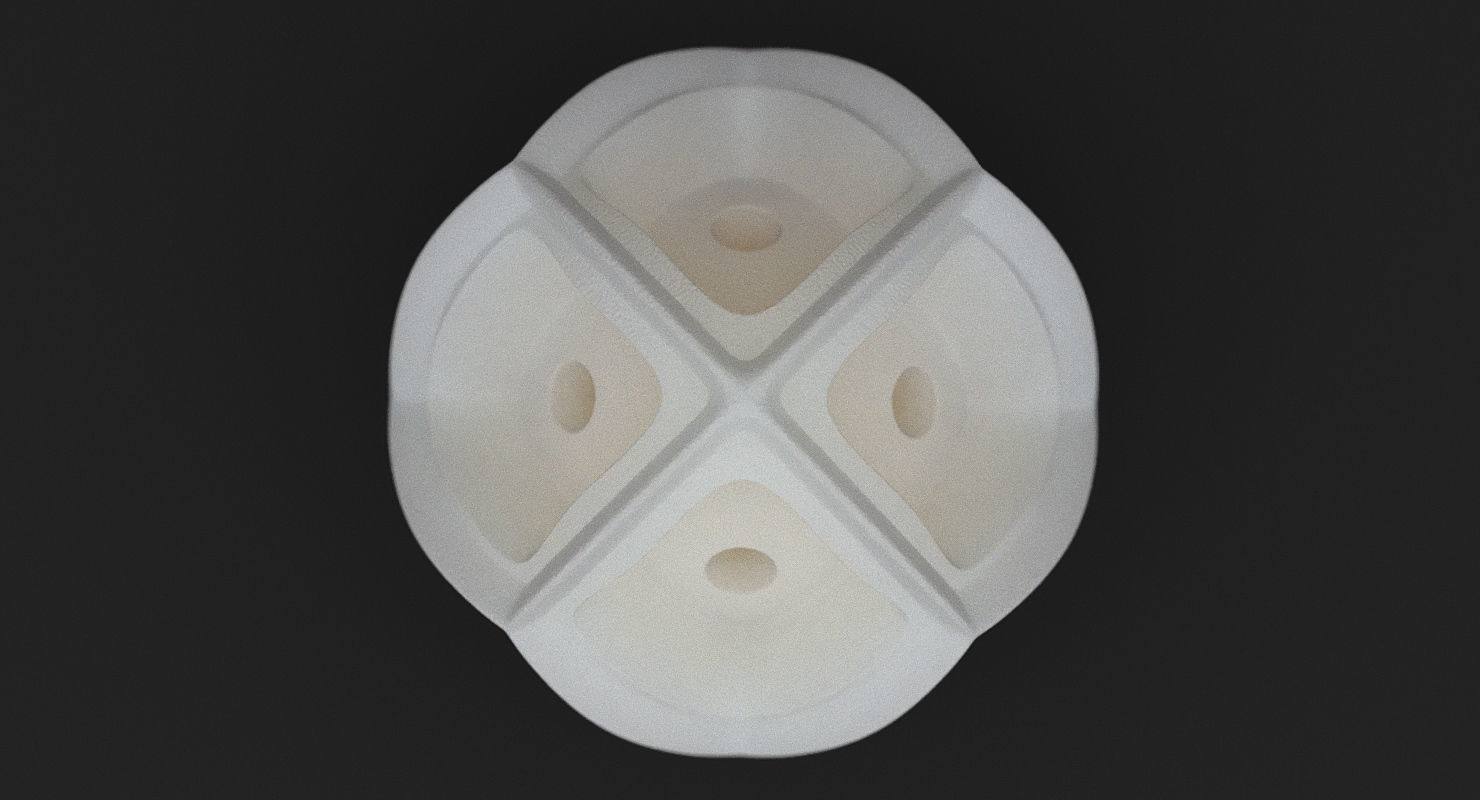 Math Object 0058 - Futuristic Sphere 3D print model_1