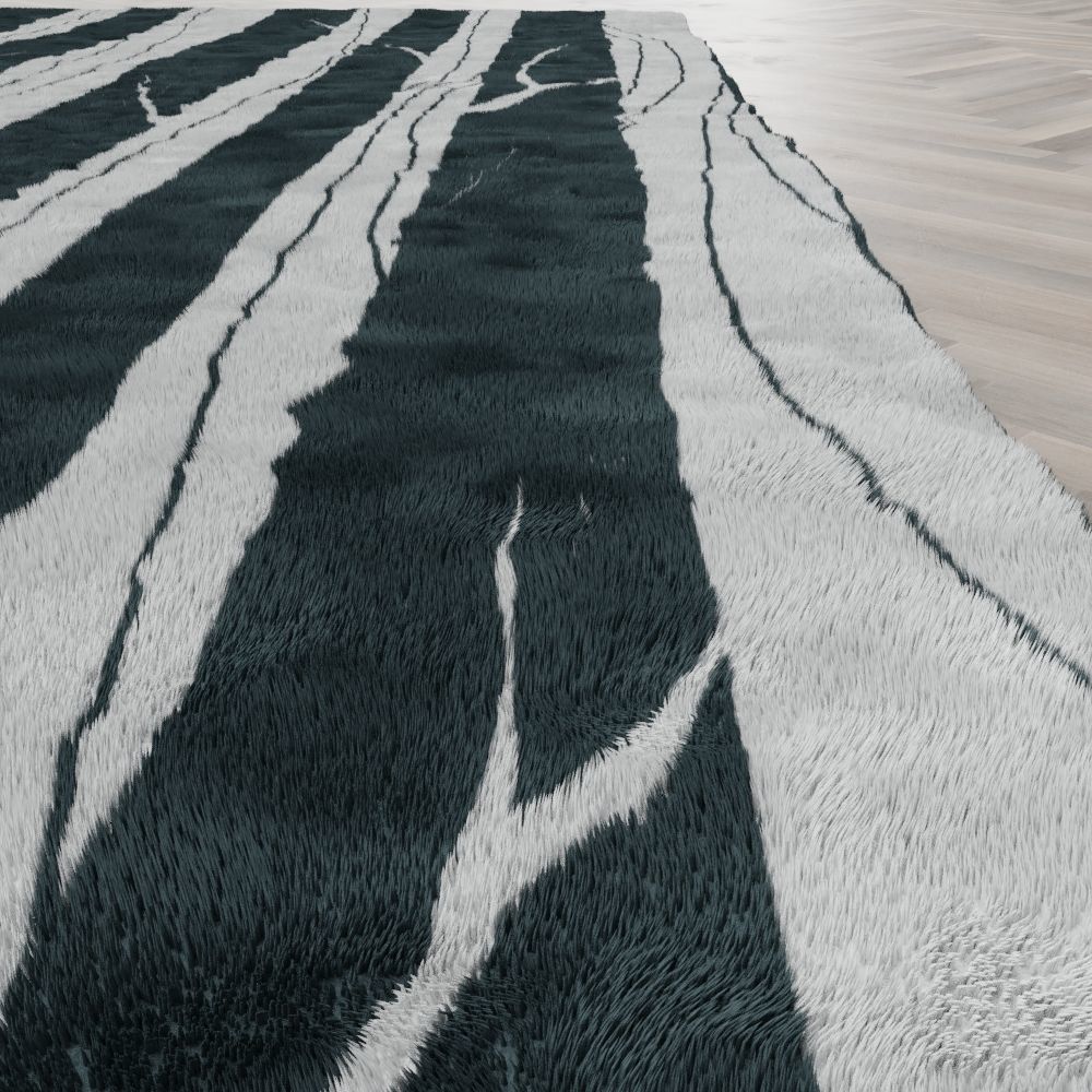 Wood Stiled Livingroom 3D model_2