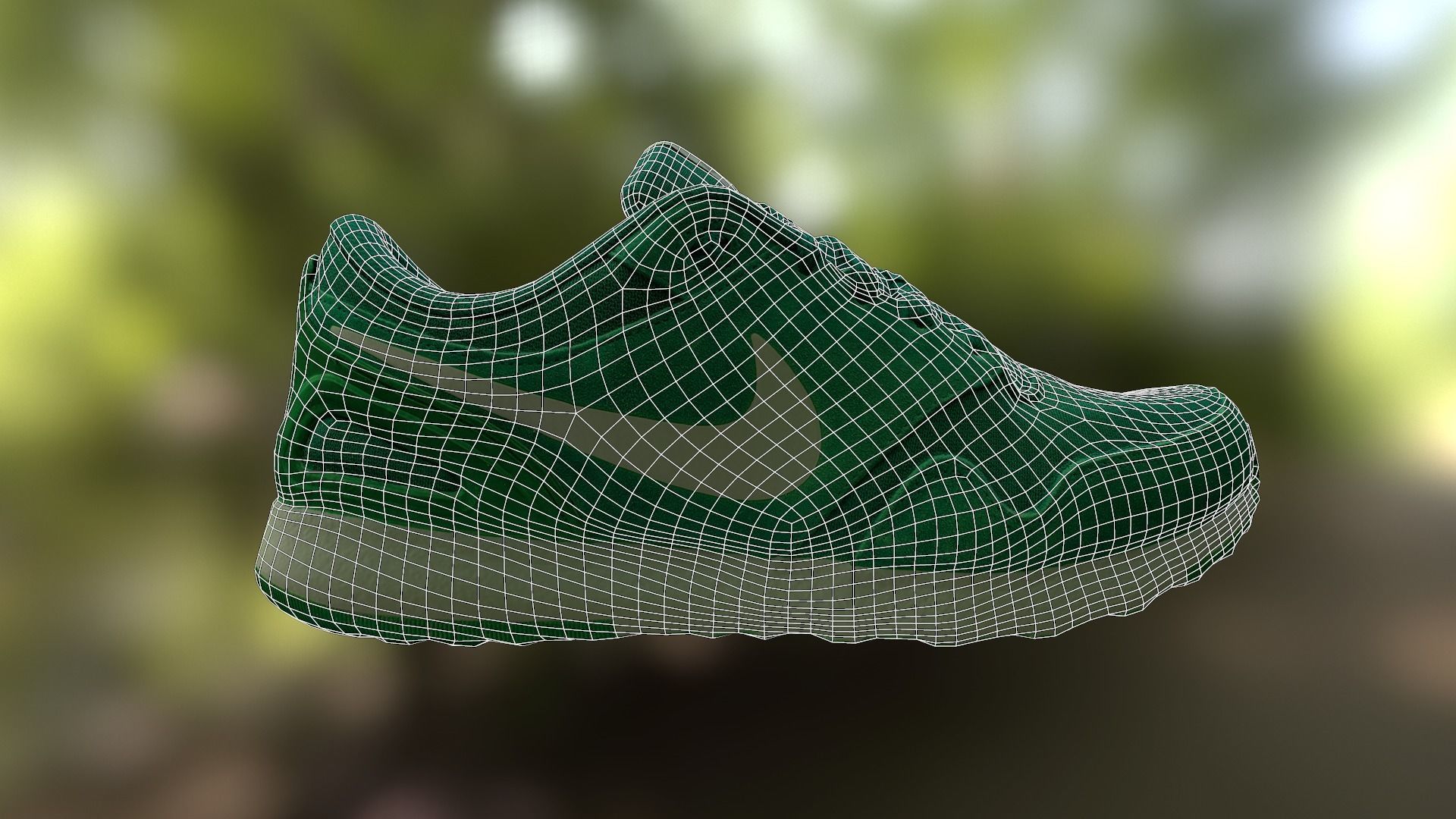 Nike shoe low poly 3D model Low-poly 3D model_10