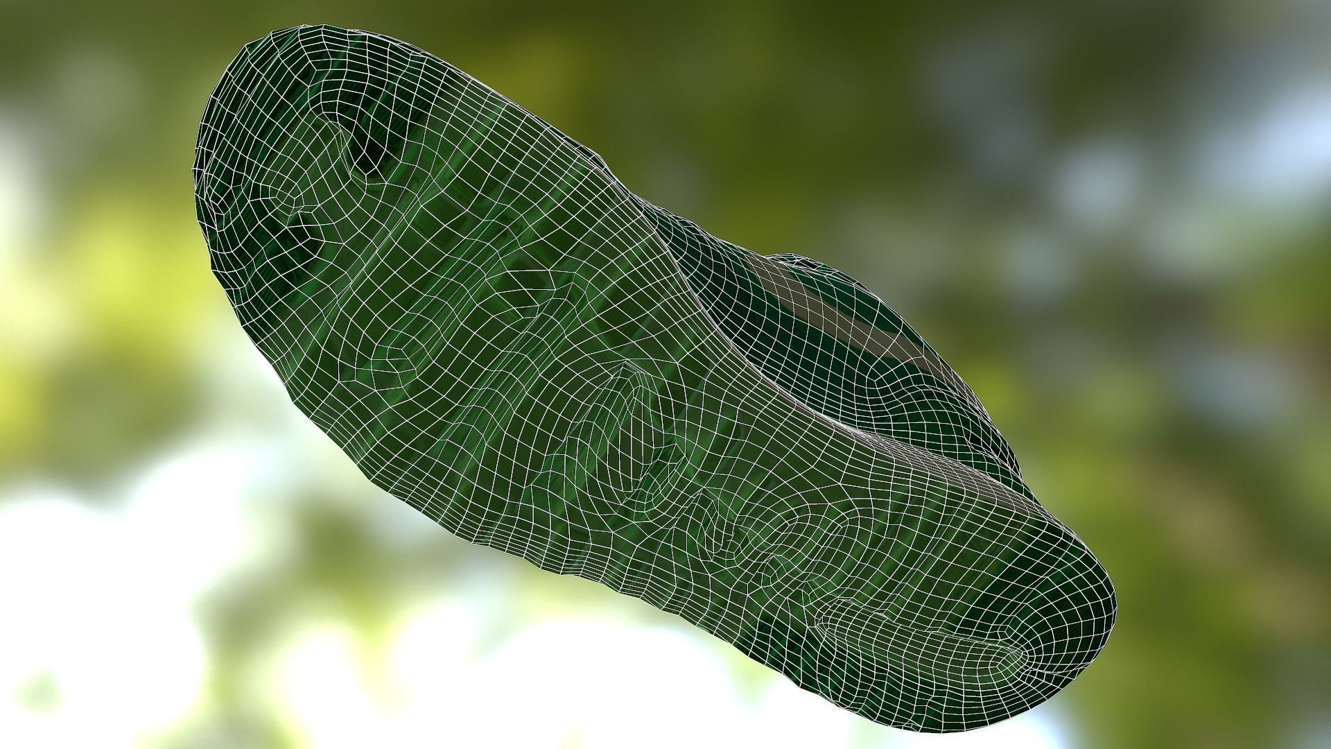 Nike shoe low poly 3D model Low-poly 3D model_13