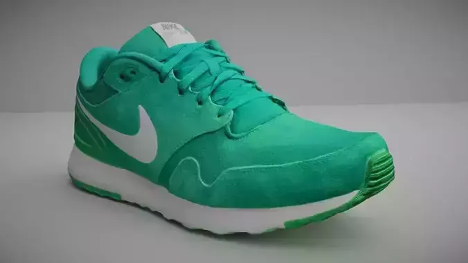 Nike shoe low poly 3D model Low-poly 3D model