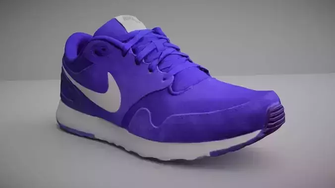 Nike shoe low poly 3D model