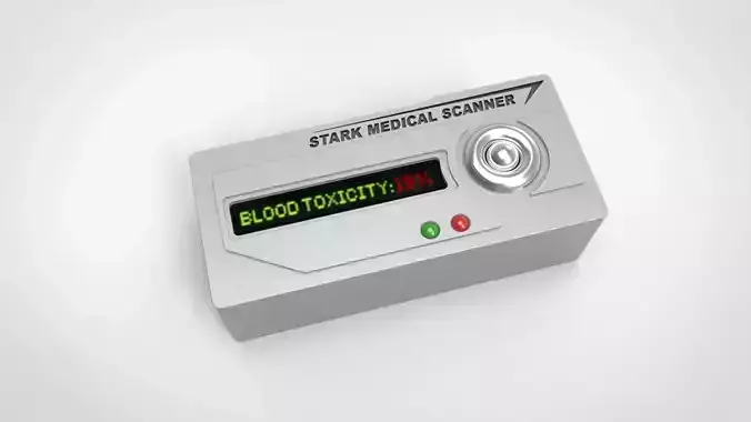 Iron Man 2 Stark Industries Medical Scanner