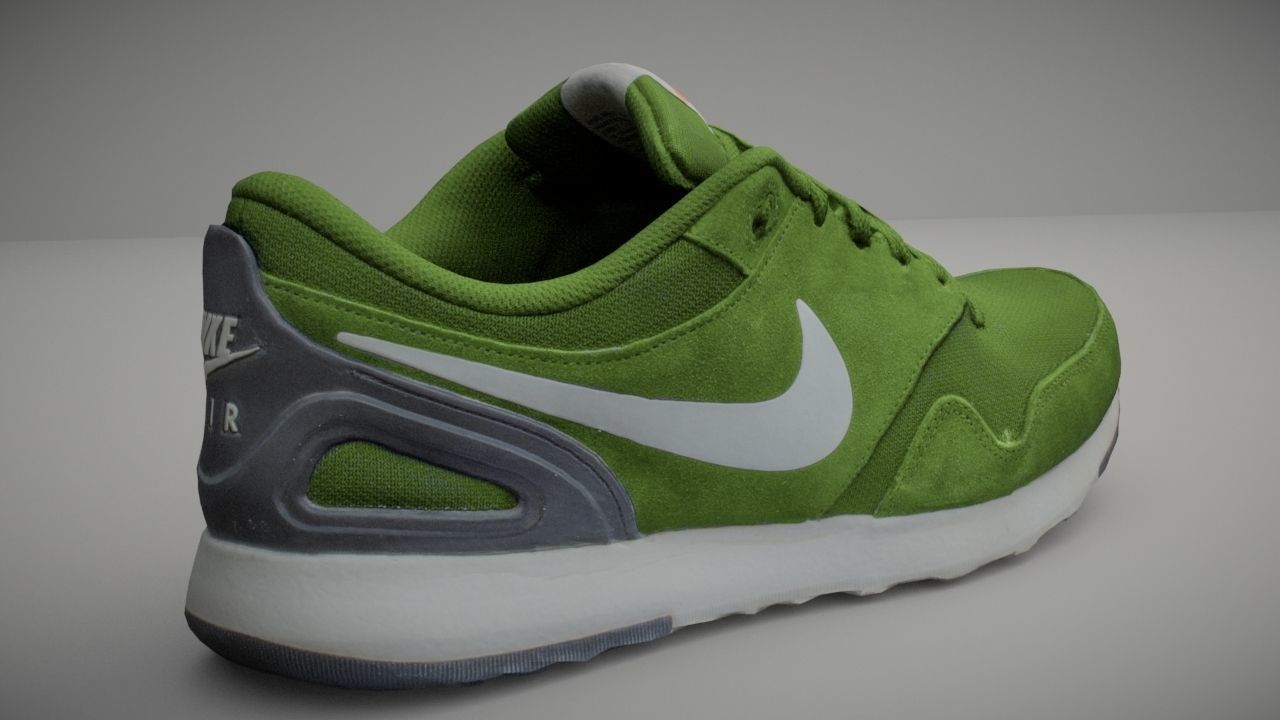 Nike shoe low poly 3D model Low-poly 3D model_2