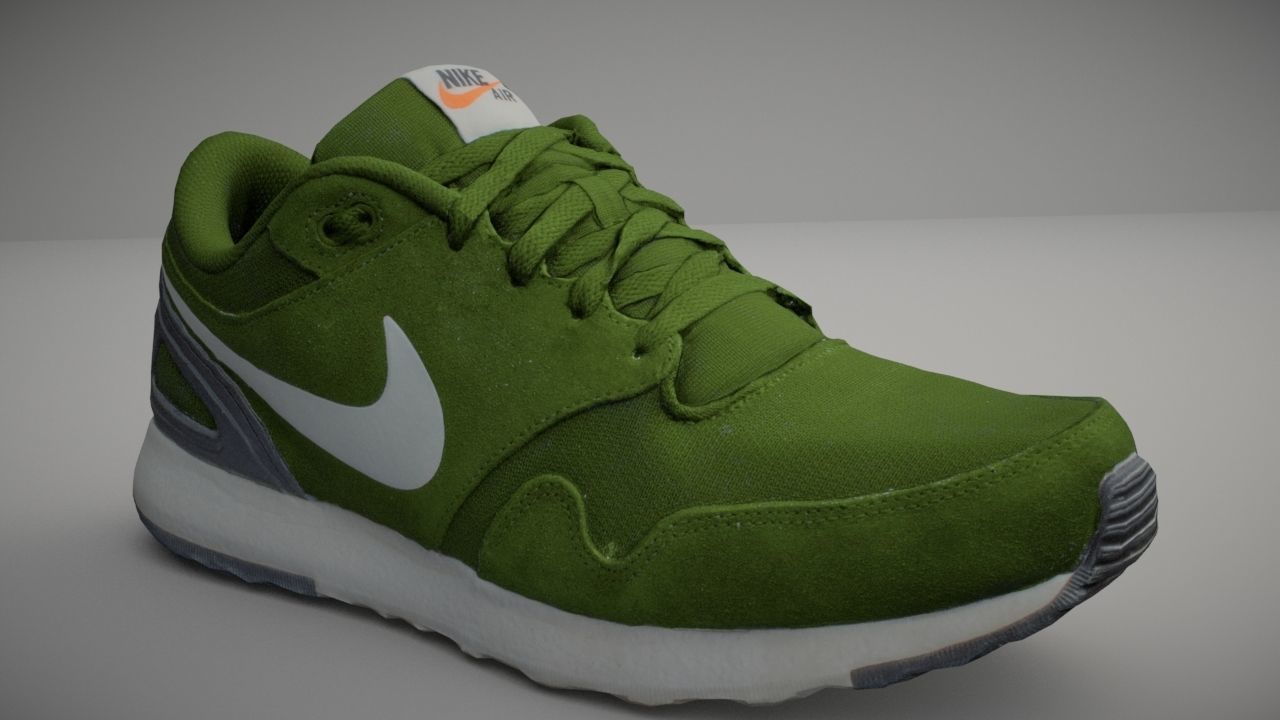 Nike shoe low poly 3D model Low-poly 3D model_1