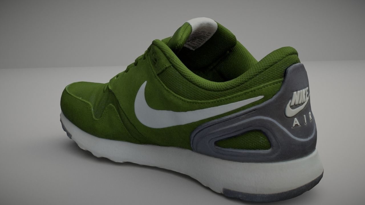 Nike shoe low poly 3D model Low-poly 3D model_3