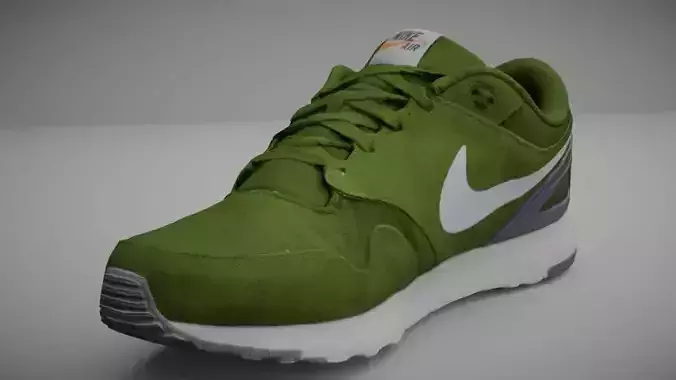 Nike shoe low poly 3D model Low-poly 3D model