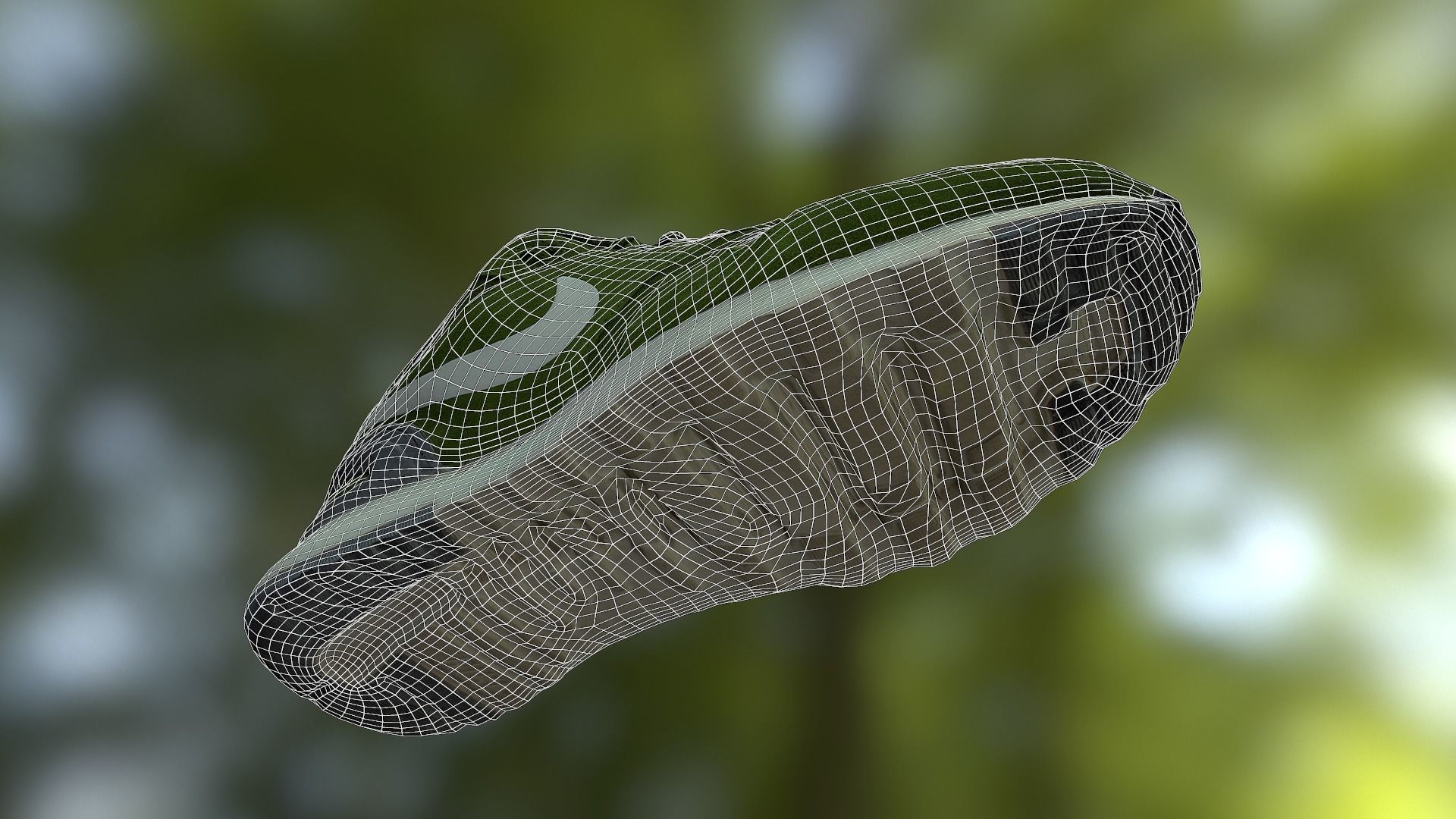 Nike shoe low poly 3D model Low-poly 3D model_13