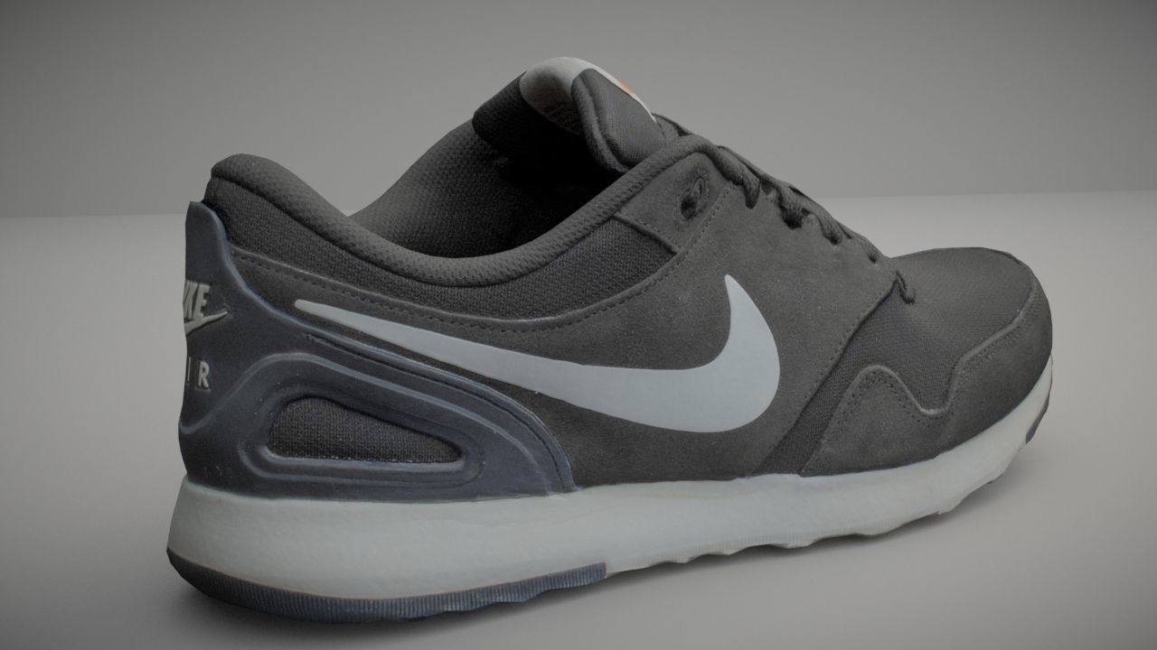 Nike shoe low poly 3D model Low-poly 3D model_2