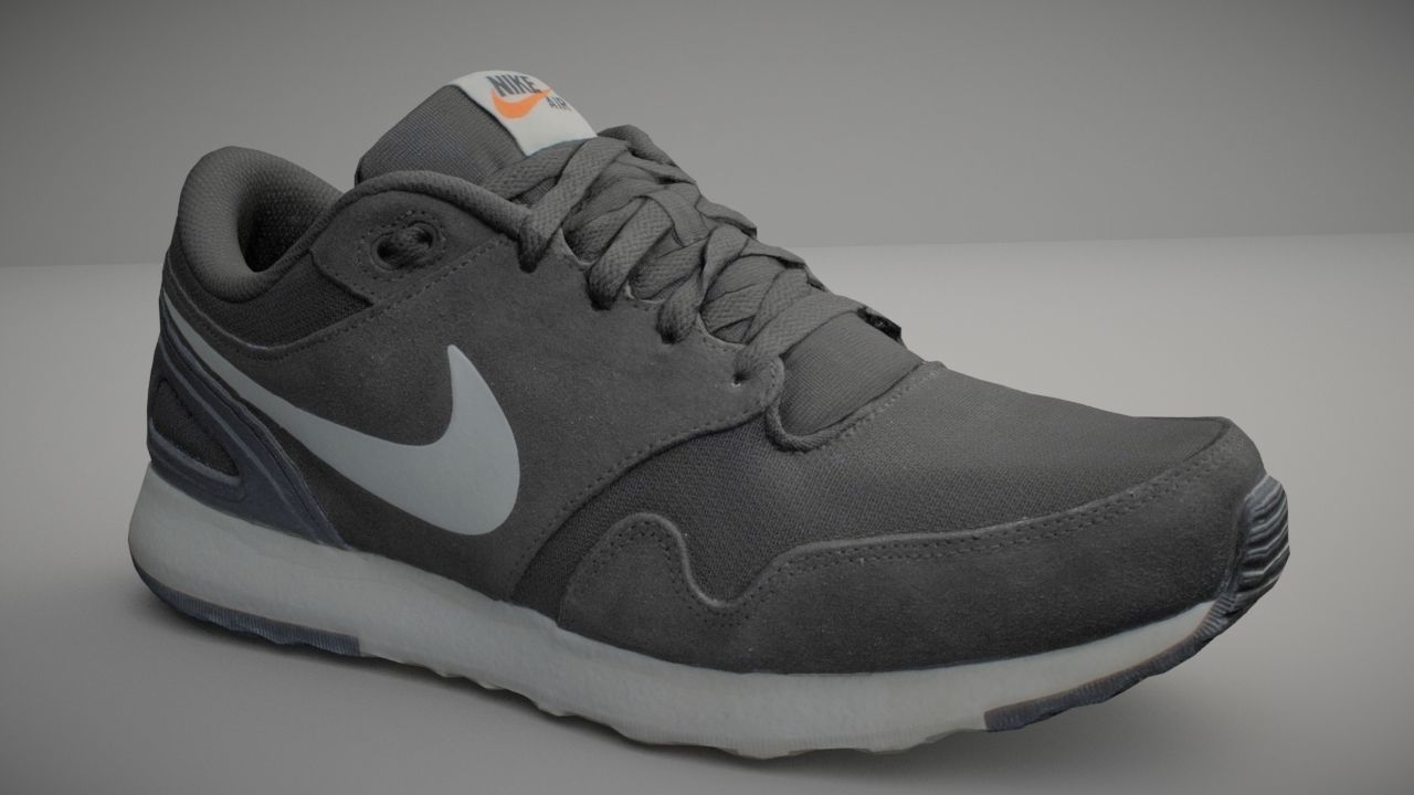 Nike shoe low poly 3D model Low-poly 3D model_1