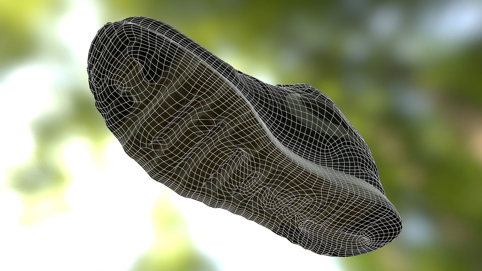 Nike shoe low poly 3D model Low-poly 3D model_13
