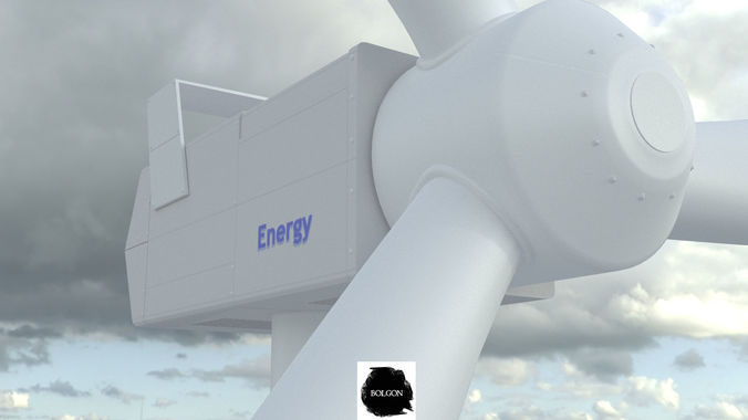 Wind Rouse - Energy - Turbine 3D model