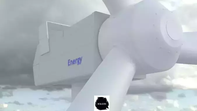 Wind Rouse - Energy - Turbine 3D model