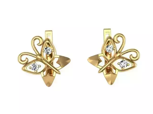 Earrings  butterflies