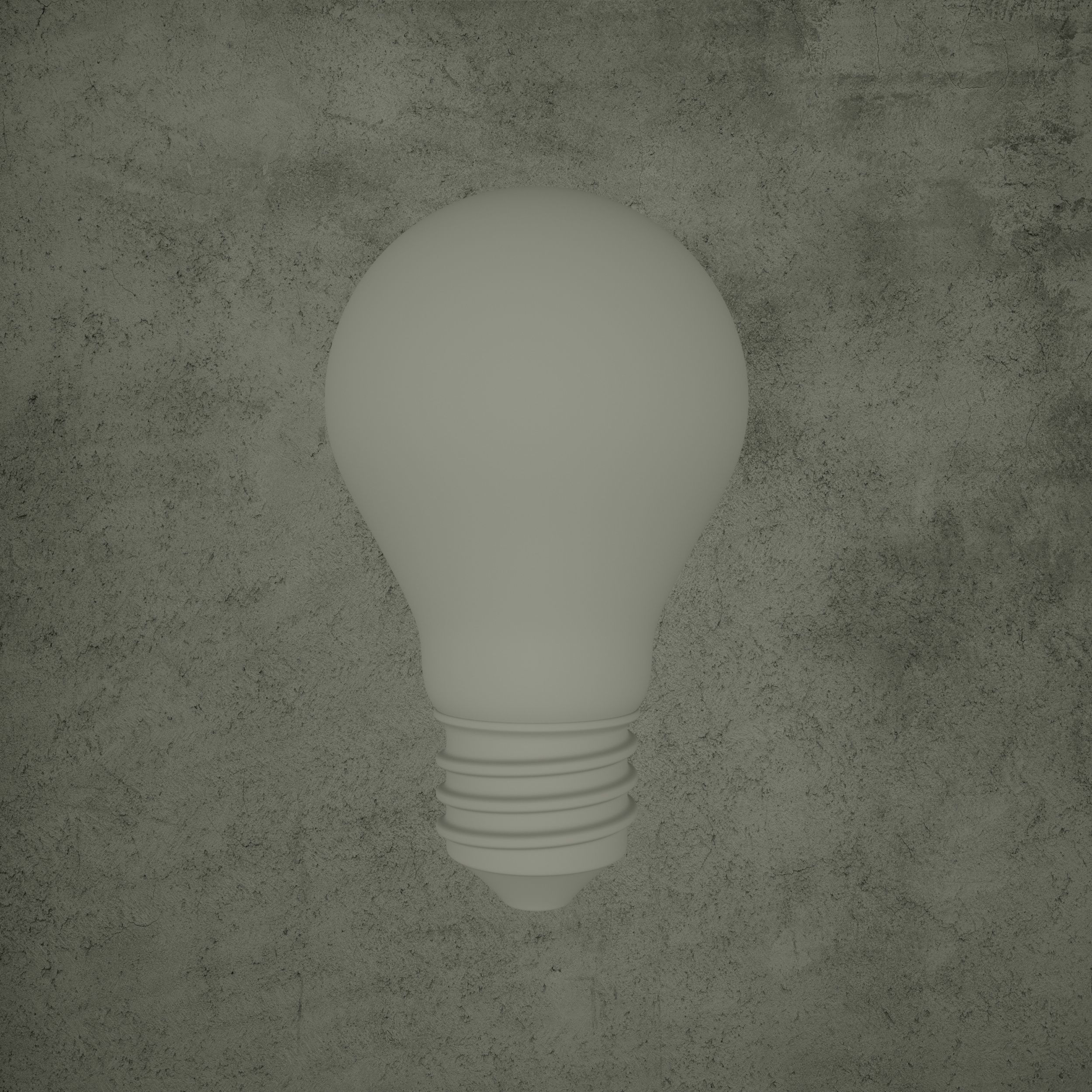 3d Lamp light bulb 3D model_3