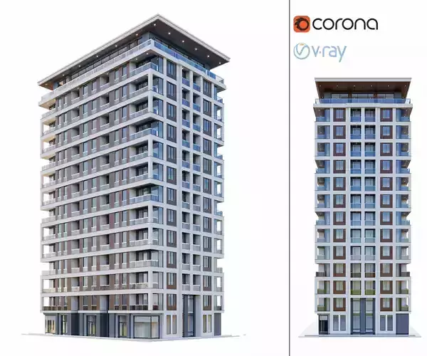 Modern residential building 2