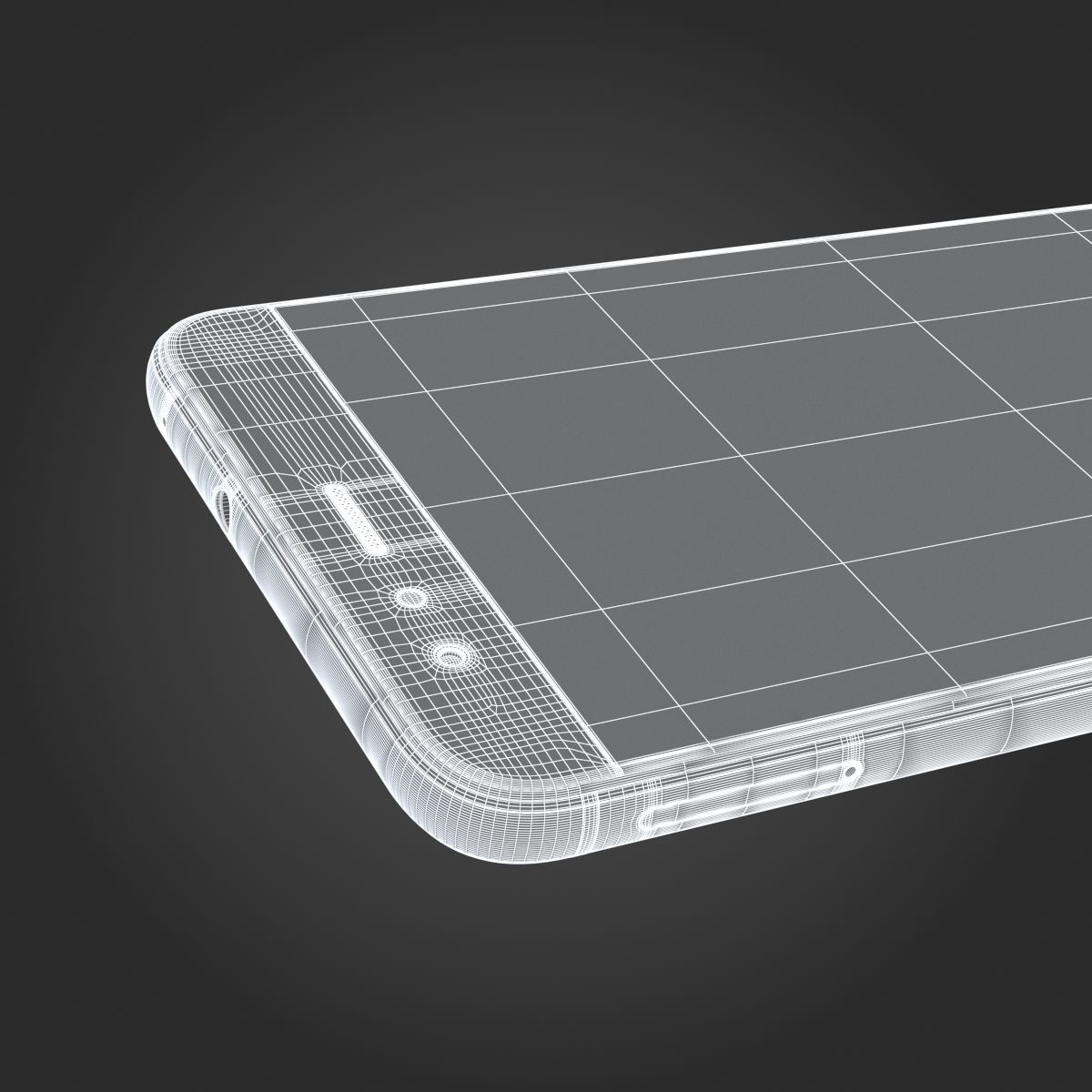 Huawei P10 Lite Graphite Black 3D model_18